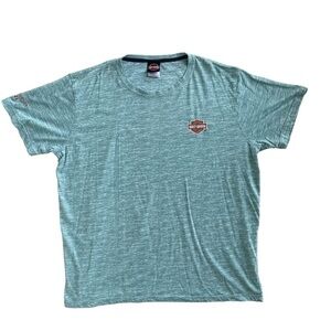 Harley Davidson Belize Green Patch Logo T-Shirt